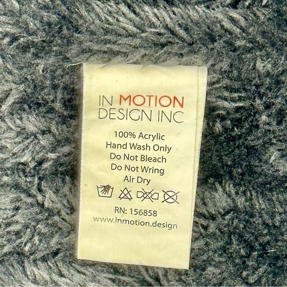 Cozy Zone Black Furball Beanie Pom Pom‎ Colorful Stripes, O/S - Picture 5 of 6